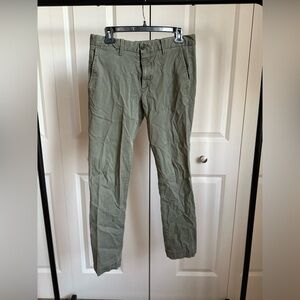 Gap Sage Green Skinny Chinos (Size 31x30)